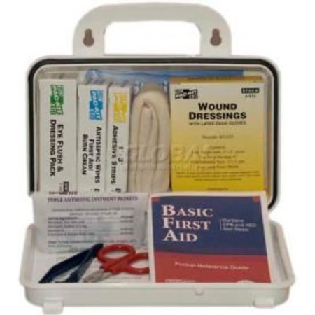 ACME UNITED Pac-Kit® Weatherproof Plastic ANSI Plus Pac-Kit® #10 First Aid Kit 6410